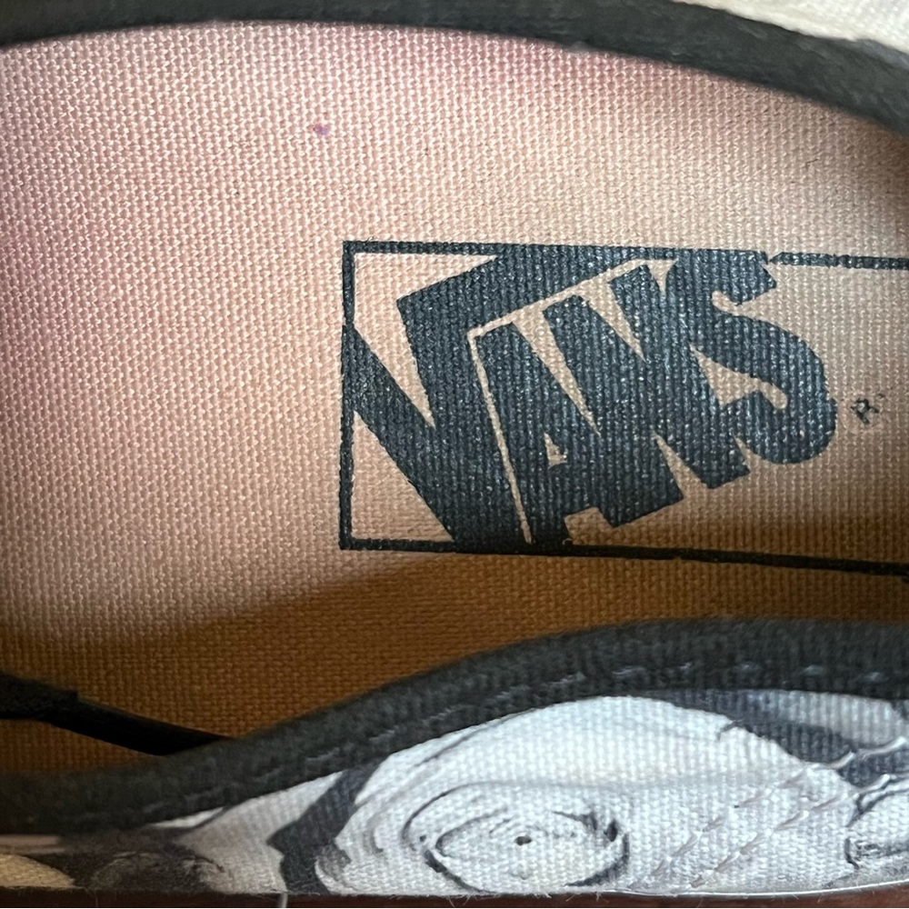 VANS Authentic Digi Roses Lace-Up Shoes. Size 6.5 - Picture 12 of 13